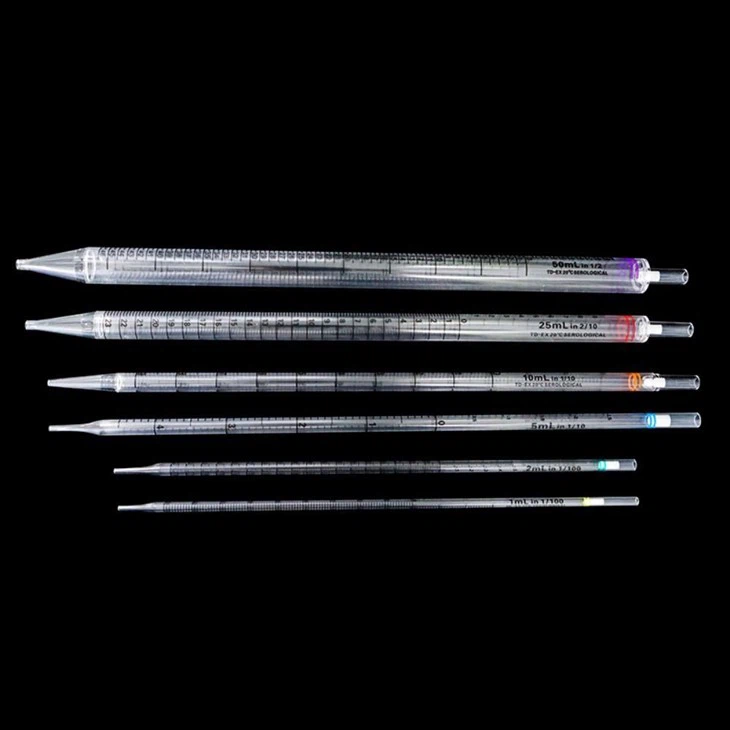 Sterile Serological Pipettes-1ML, 2ML, 5ML, 10ML, 15ML, 50ML