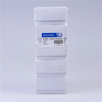 जीवविज्ञान ब्रांड 90-2300 100 वेल्स 3 इंच सफेद रंग कार्डबोर्ड फ्रीजर बक्से