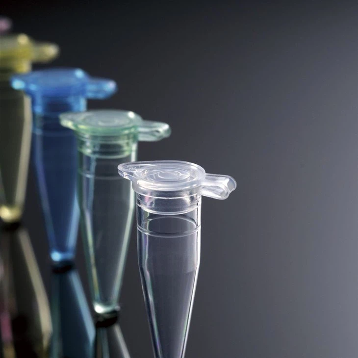 0.2ml PCR Tubes With Flat Top Highly Transparent Single Tubes